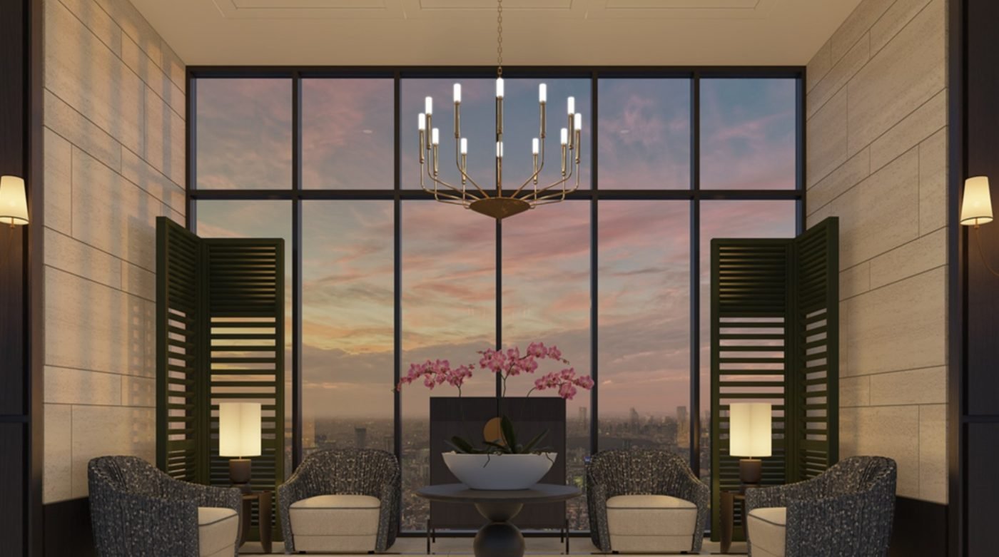 Residents lounge rendering