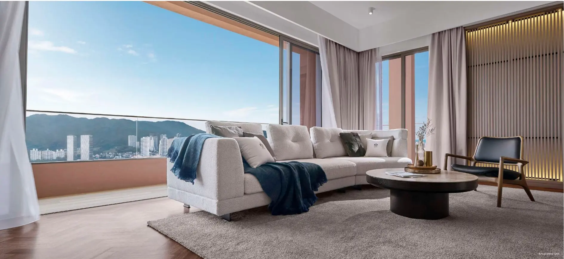 Actual The Lume show unit living room