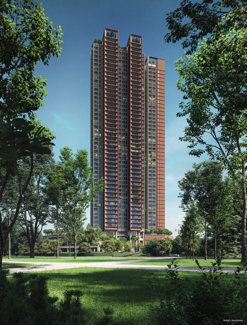 Artist impression of The Lume residential tower